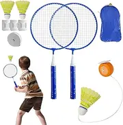 Rebound Badminton | Rebound Shuttlecock Badminton Trainer,Tennis Training Device, Indoor Sports Equipment, Practice Aid for Indoor Bedroom