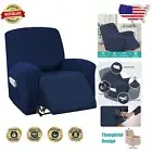 1-Piece Jacquard Stretch Sofa Cover with Side Pocket – Machine Washable