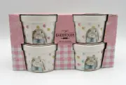CIROA EASTER BUNNY RABBIT RAMEKINS/APPETIZER BOWLS SET OF 4 NEW