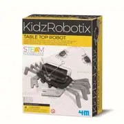 4M KidzRobotix Table Top Robot Crab Build/Play Kids DIY Build Learning Toy 8y+