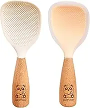 Iouyjiu Standing Rice Paddle, Non-Stick Spatula, Ergonomic Rice Spoon, Upright Design, Food Grade Material, Made of High Temperature Resistant, 8.27 x 3.07 inches