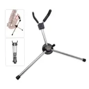 Foldable Saxophone Stand Alto Sax Metal Floor Stand Holder with Carry Bag B6R6