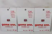 3 NEW Game Onn 128 GB Microsdxc Card For Nintendo Switch FREE SHIPPING! ZZ