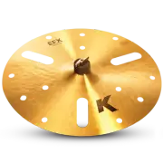 ZILDJIAN K0888 18" K EFX DRUMSET CAST BRONZE CYMBAL W/ DARK SOUND & LOUD VOL NEW