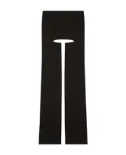 Courrèges Chaps Tailored Pants FR36,FR38 Black