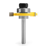 1/4 Inch Shank Joint Slot Cutter Tongue Groove Router Bit For Woodworking Tool