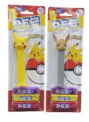 2019 Pokeman Pikachu & Eevee Pez Dispensers Original Package