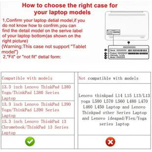 LENOVO 適用於 13.3 英寸聯想 ThinkPad L380 Yoga/L390 Yoga/ThinkPad L