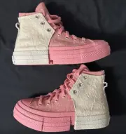 Size 6M 8W - Converse Feng Chen Wang x Chuck 70 High 2-in-1 - Quartz Pink