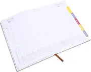 GANAZONO 2024 A5 Planner Notebook Undated Planner Spiral Bound for Students Office Travelers