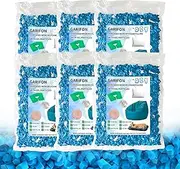 30lbs Bean Bag Filler, Pillow Filler Stuffing, Bean Bag Filling, Shredded Memory Foam Filling, Punching Bag Filler, Foam Refill for Pouf/Ottoman Stuffing/Boxing Bag,Added Gel Particles