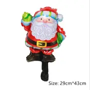 ASR PARTY 3pcs/pack Merry Christmas Balloon Xmas Party Xmas Santa Balloon
