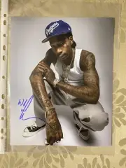 Wiz Khalifa Signed 8 X 10 Photo COA