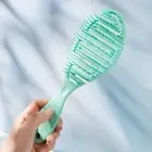 Used On Wet Wet Dry Comb Hair Styling Tool Hair Massage Comb Curved Hair Brush