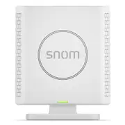 SNOM M400 DECT Base Station Single-cell, PoE, HD Voice Quality, Wideband Audio, Advanced Audio Quality, Security (TLS SRTP) 00004587