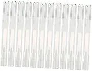 Outanaya 15Pcs Empty Nail Oil Pen Transparent Cosmetic Containers for Manicure and Lip Gloss Durable Odor Applicators for Craft Making