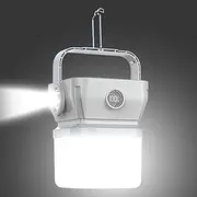 Solar Camping Lantern,Solar Powered Lanterns | Portable Rechargeable Flashlight Lamp, Outdoor Gear for Power Outages Fishing Hiking Tent Backpacking