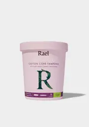 [Rael] Super Organic Cotton Tampons With Plant-Based Applicators