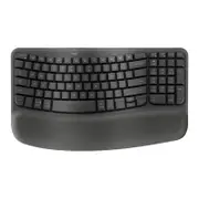 Logitech Wave Keys Ergonomic Keyboard Graphite [920-012338]