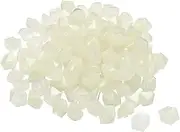 uxcell 200pcs Glow Rocks 10-15mm Glow Pebbles Decoration in The Dark Luminous Stones Decor DIY Decorative White for Garden, Potted Plant, Fish Tank