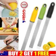 Stainless Steel Hand Lemon Nutmeg Slicer Cheese Grater Zesters Tool BC
