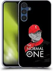 Head Case Designs Officially Licensed Liverpool Football Club Training Black Jurgen Klopp Illustrations Gel Case [Military Grade Protection] Compatible with Samsung Galaxy A15