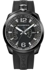 BOMBERG - BOLT-68 - BLACK GMT - LIMITED - SWISS MADE - MEN'S WATCH - QUARTZ