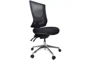 Buro Metro Ii High Back 24/7 No Arms Seat Slide Black