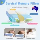 Same as Derila Cervical Memory Foam Contour Pillow Neck,Back Support,Anti Snore