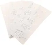CIYODO 5pcs Leaf Silicone Molds for Baking Creative Fondant Molds for Cake Candy Cookies Flexible Easy to Clean for DIY Desserts