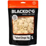 Black Dog Yoghurt Drops Dog Treats - 1kg