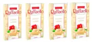 4 Pack Ferrero RAFFAELLO COCONUT & ALMOND- 4 x White Chocolate 90g / 3.17 oz