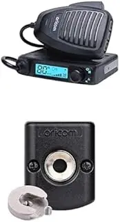 Oricom Bundle: UHF310 Micro 5 Watt UHF CB Radio and MMM100 Magnetic Microphone Bracket