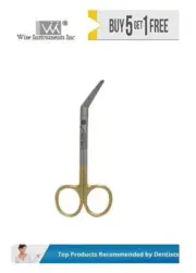 Wise Dental Suture Scissor Angular Blades with Suture Hook