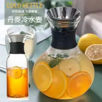 在飛比找momo購物網優惠-【CS22】丹麥高硼矽大容量耐熱冷水壺(1500ml/兩款)