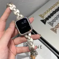 在飛比找蝦皮商城精選優惠-愛馬仕新品金屬錶帶 適用 apple watch 蘋果錶帶 