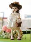 1/6 BJD Doll SD Girl Smile Soo A-Free Face Make UP+Eyes+Clothes+Hair+Shoes