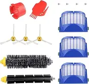 Replacement Accessories Kit for iRobot Roomba 600 Series Vacuum Cleaner with Bristle & Brush & Filters for 610 614 620 630 650 651 660 665 671 680 694 692 690 Series