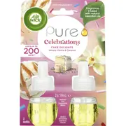 Air Wick Cake Delights Plug in Diffuser Refill 19mL x 2 pack