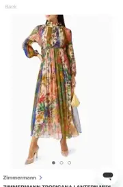 Zimmerman Tropicana Lantern Midi BNWT size 1