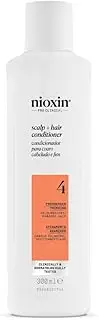 Nioxin System 4 Scalp Plus Hair Thickening Conditioner for Damaged Hair with Progressed Thinning, 300 ml