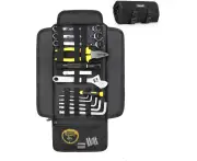 Rhinowalk Motorcycle Motorbike Saddle Bag Tool Organizer Bag Roll Up Tool Pouch Motor Handlebar Bag Motor Accessory