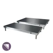 RATstands SpeedDeck DJ Table 2x 1M x 0.5M x 900mm High Platforms