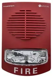 Simplex 4906-9151 Multi-tapped Speaker with Multi-Candela Synchro Strobe - P3