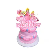 Princess Peach Birthday Cake Topper Party Supplies Birthday Decorations