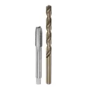 M9 x 1.25 H2 Straight Flute Tap 7.6mm Drill Bit High Speed Steel Tap & Bit Set
