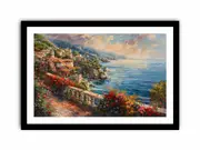 Mediterranean art Framed Art