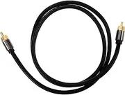 Daily Audio Adapter Cable Composite Cable for Speakers Amplifiers CD Players Versatile Audio Video Connection Neat Setup for Home Entertainment System