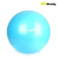 在飛比找momo購物網優惠-【MDBuddy】防爆瑜珈球-附打氣筒 健身 訓練 韻律球 