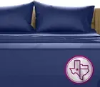 100% Egyptian Cotton Sheets Full Size - 1200 Thread Count 4 PC Full Sheet Set Eg